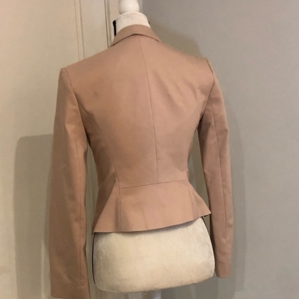 Express Blazer Blush Pink with Black - Size 2 - Picture 7 of 7
